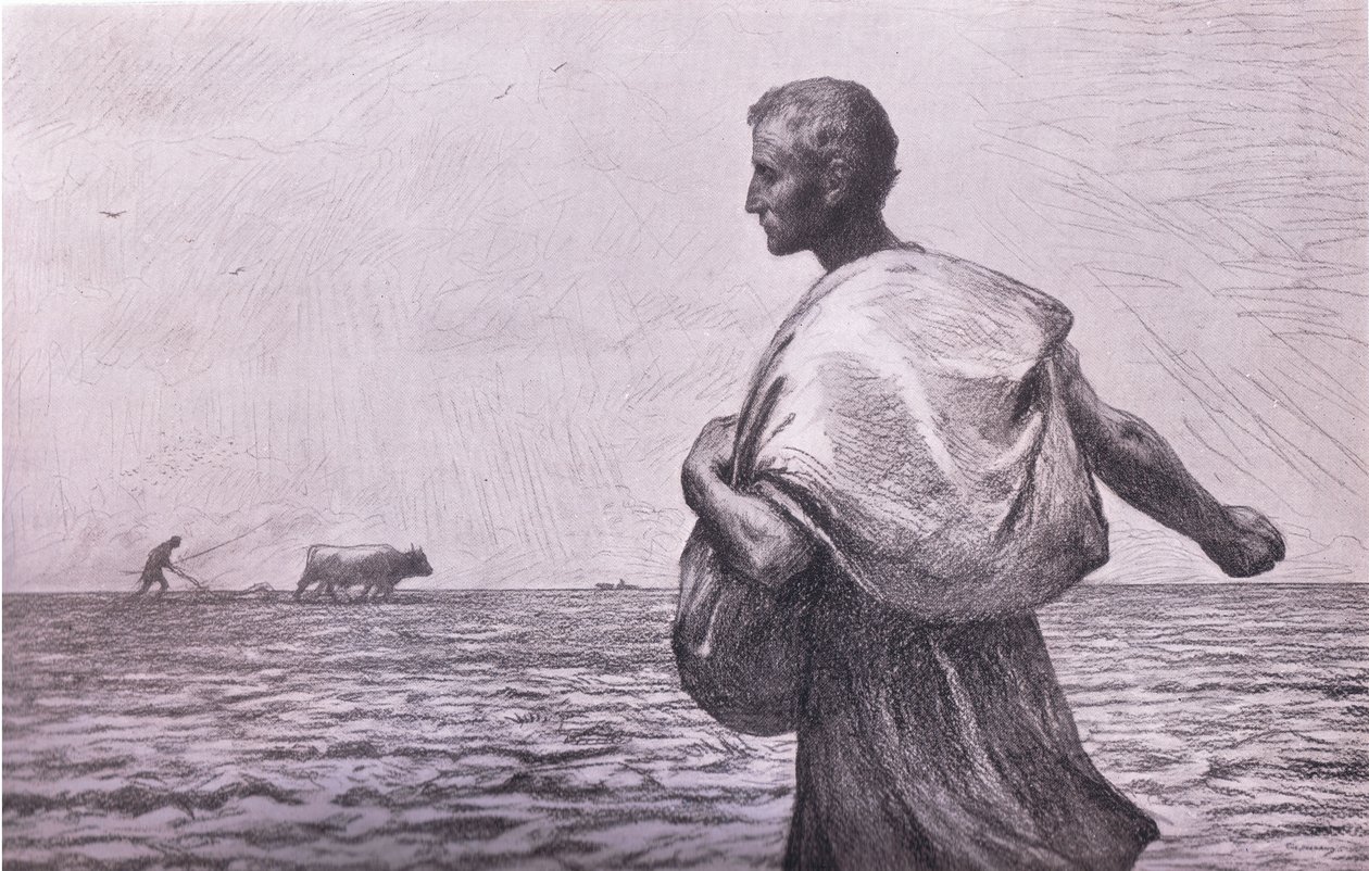 The Sower, Bibbys Annual by Eugene after Burnand