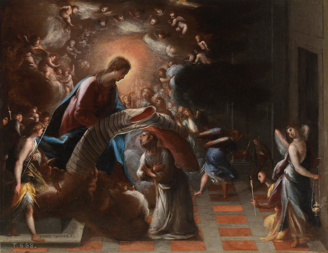 The Imposition of the Chasuble on Saint Ildefonso by Eugenio Caxes