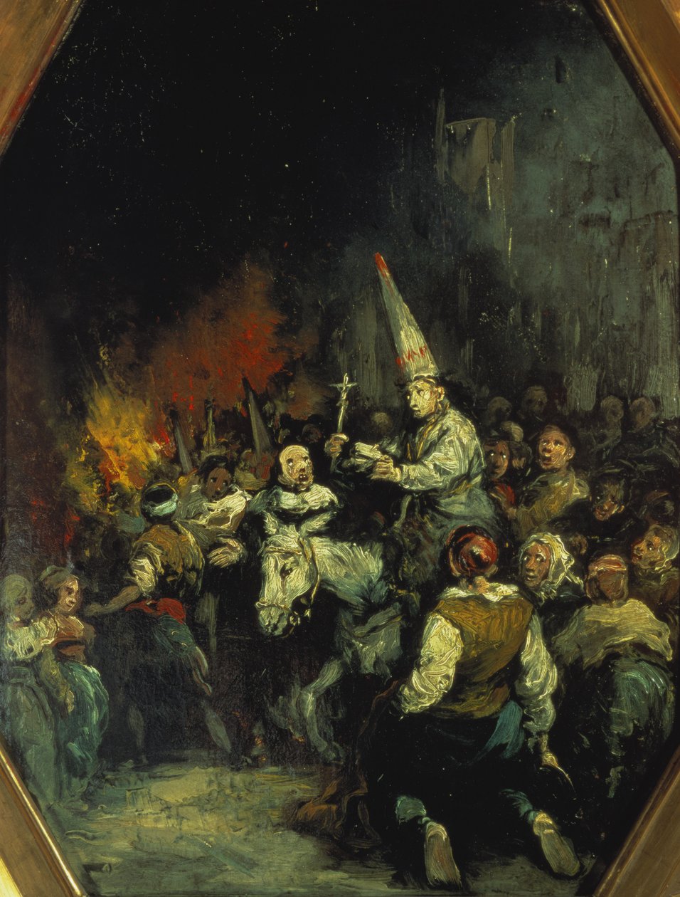 Damned by the Inquisition by Eugenio Lucas Velázquez