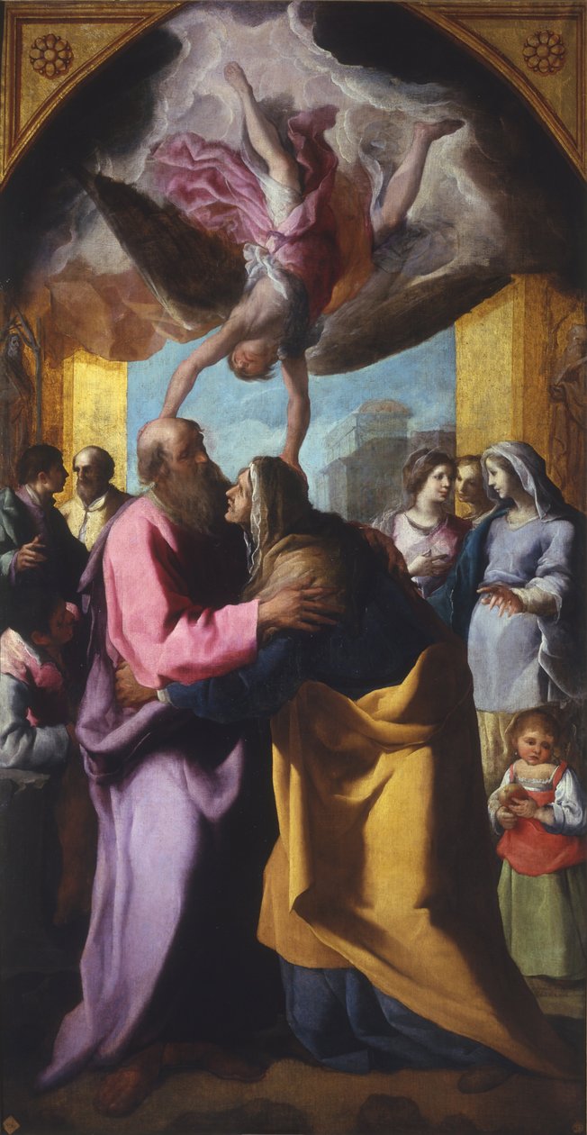 The Embrace at the Golden Gate by Eugenio Caxes
