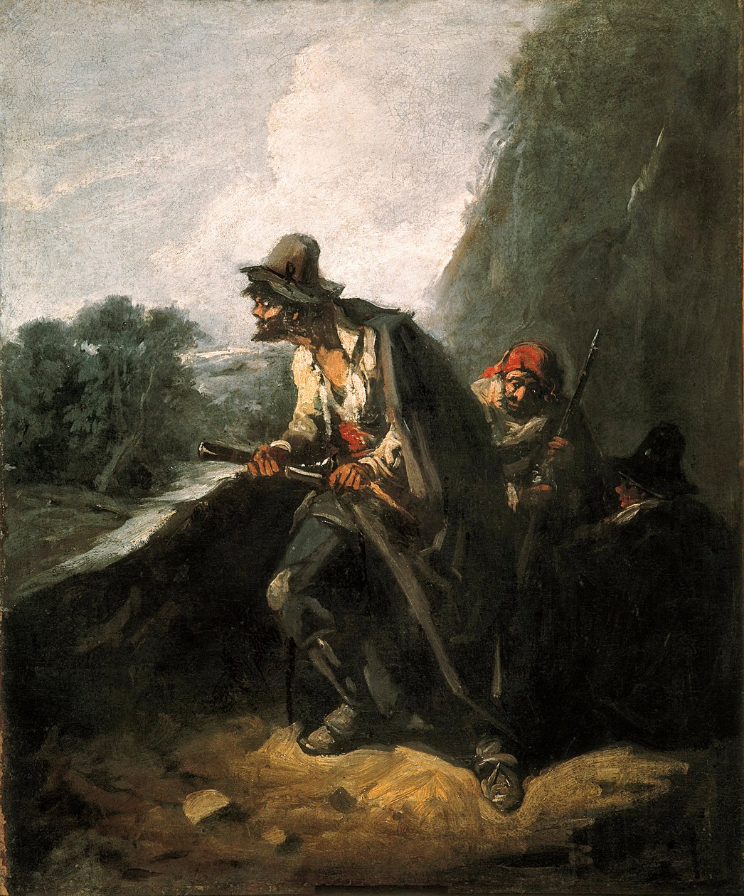The bandits by Eugenio Lucas y Padilla