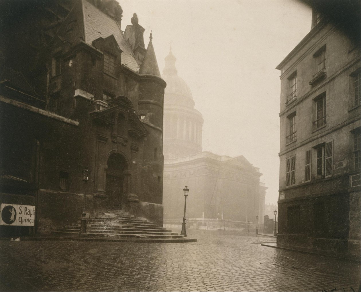 Rue de la Montagne-Sainte-Geneviève by Eugène Atget