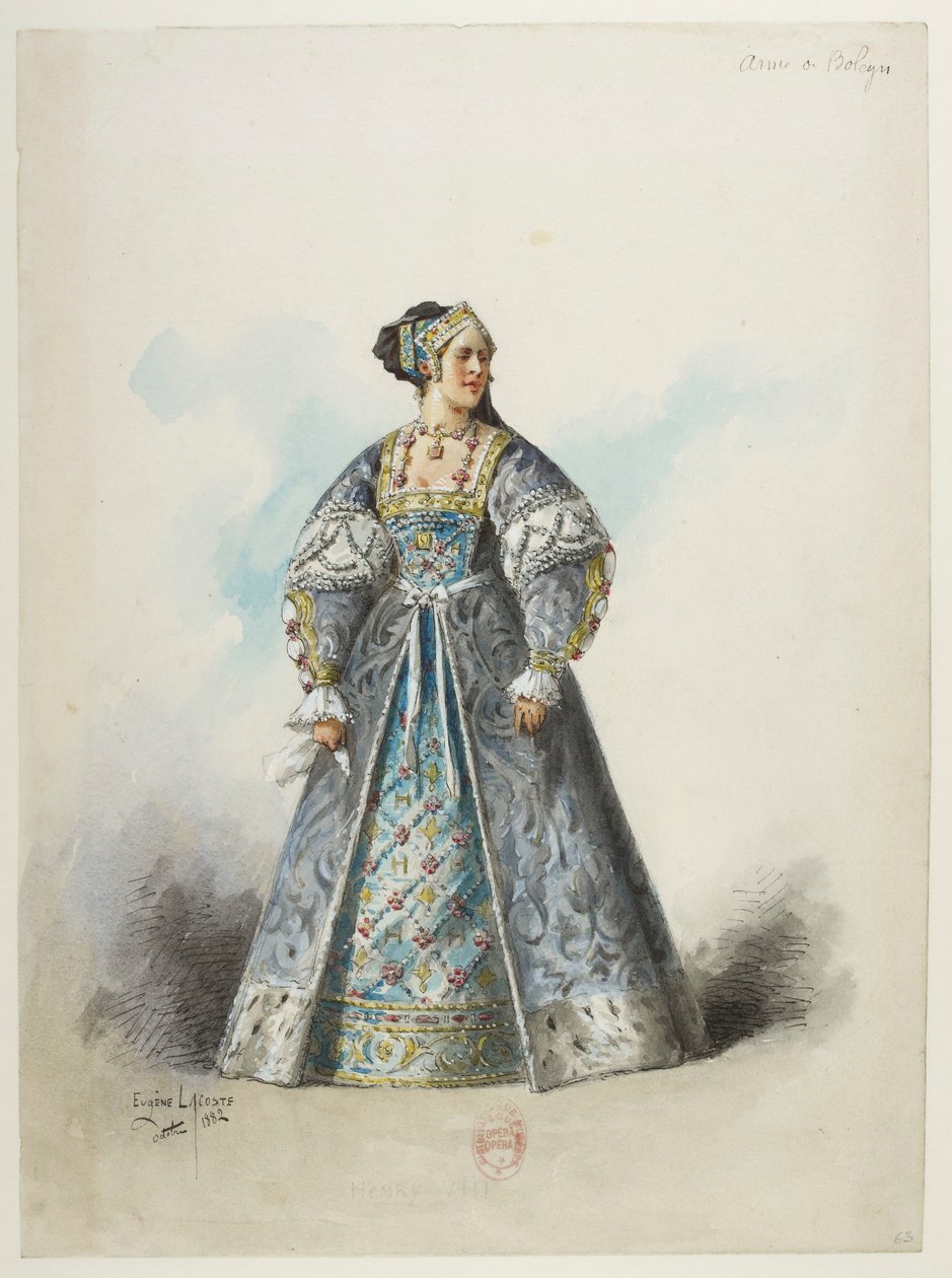 Costume Models - Lacoste - 63. Anne Boleyn by Eugene Lacoste