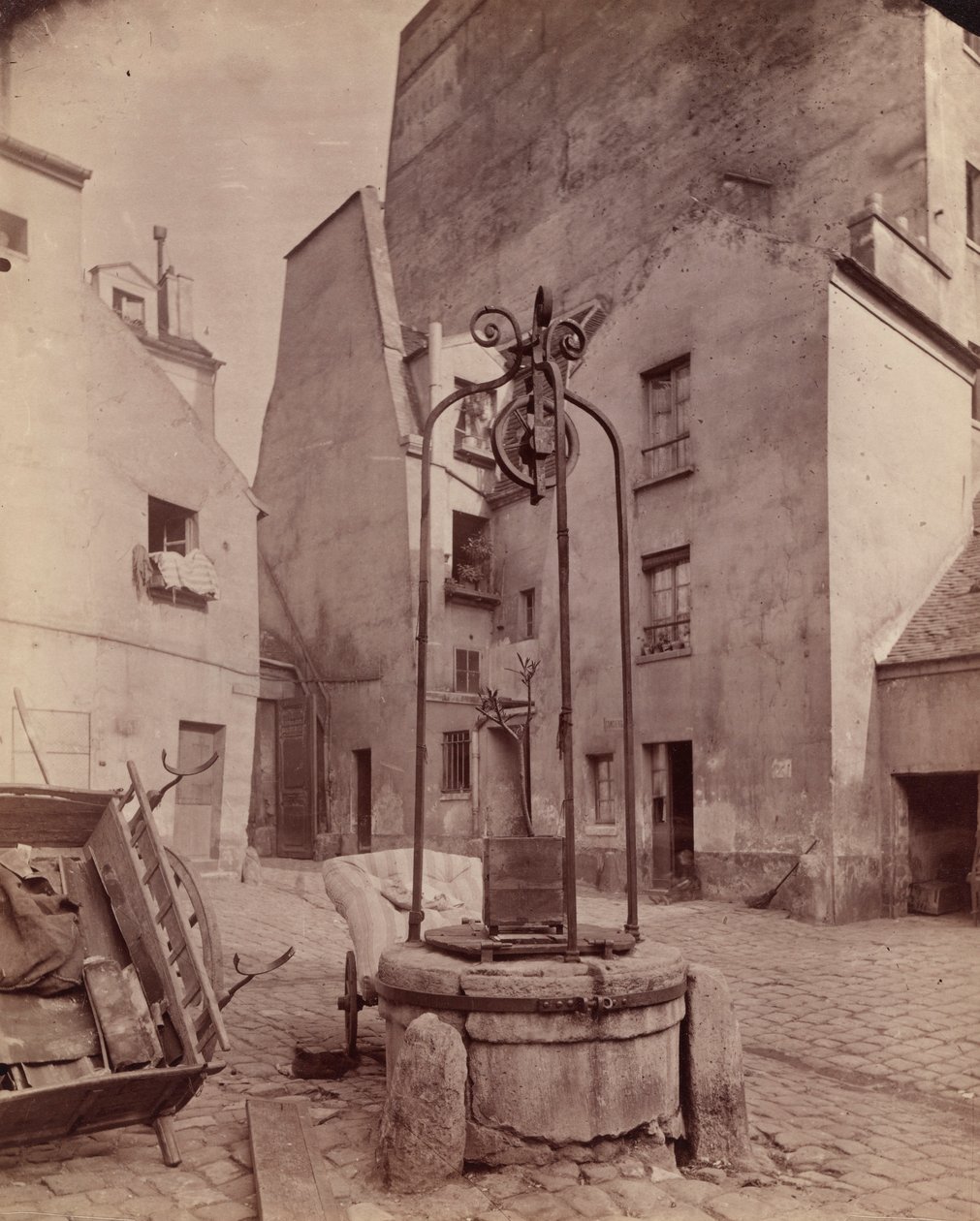 Rue St. Jacques by Eugène Atget