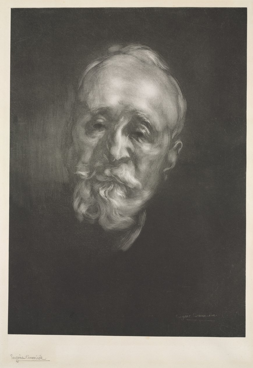 Puvis de Chavannes, 1897 by Eugène Carrière