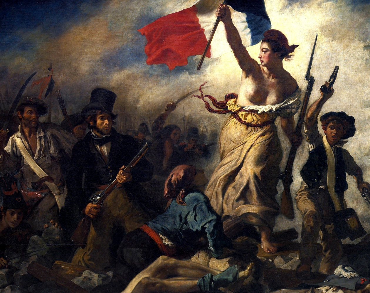 Liberty Leading the People by Eugène Delacroix