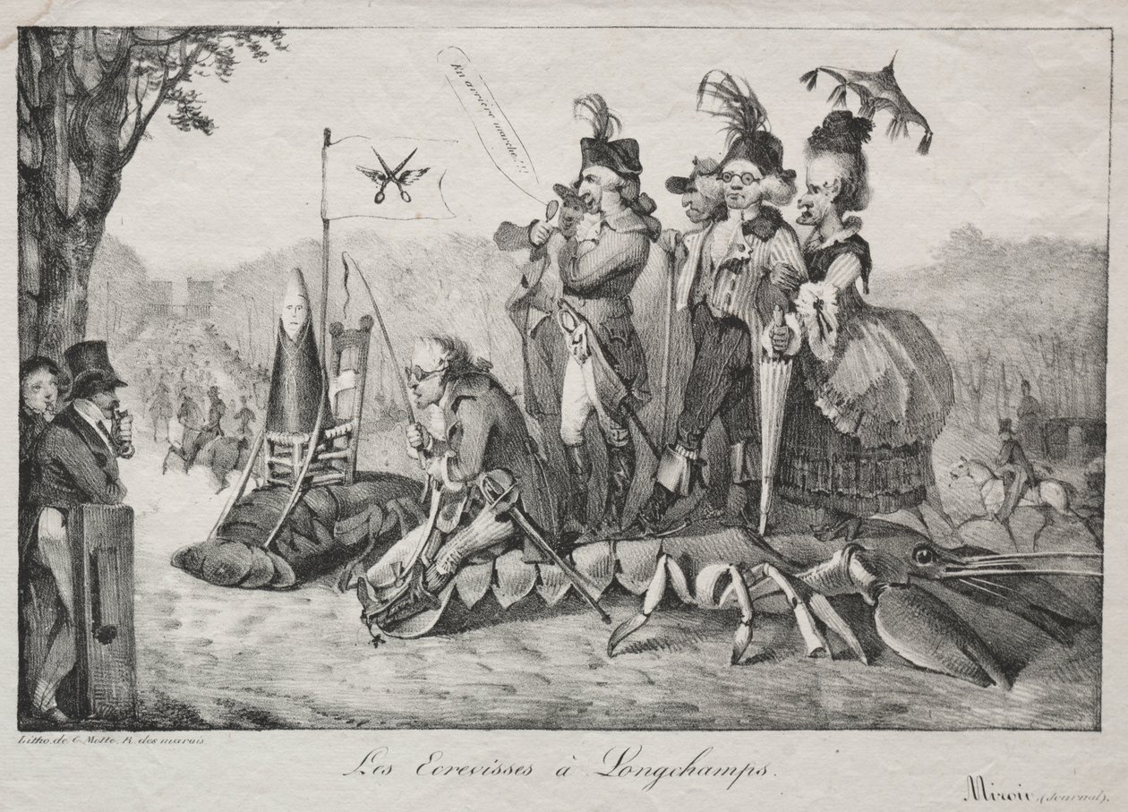 The Crayfish of Longchamps by Eugène Delacroix