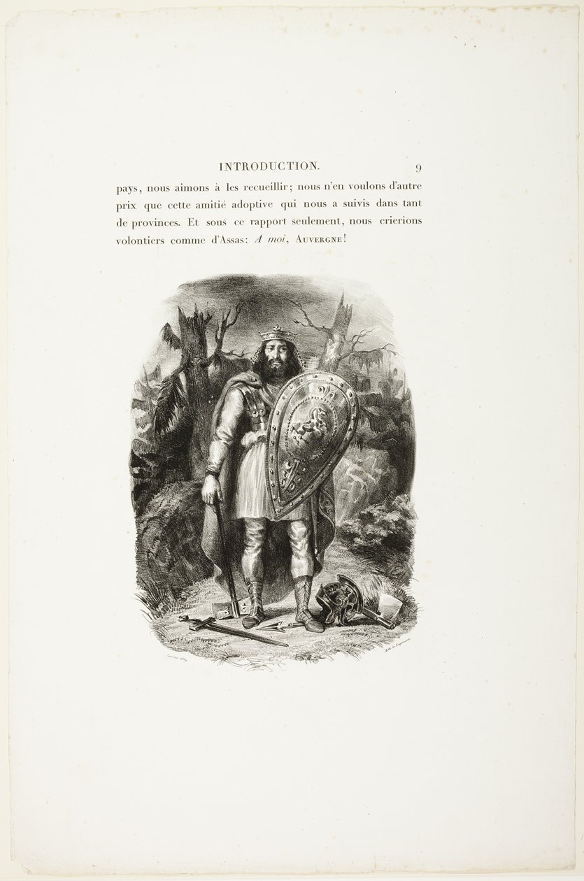 Vercingetorix by Eugène Delacroix