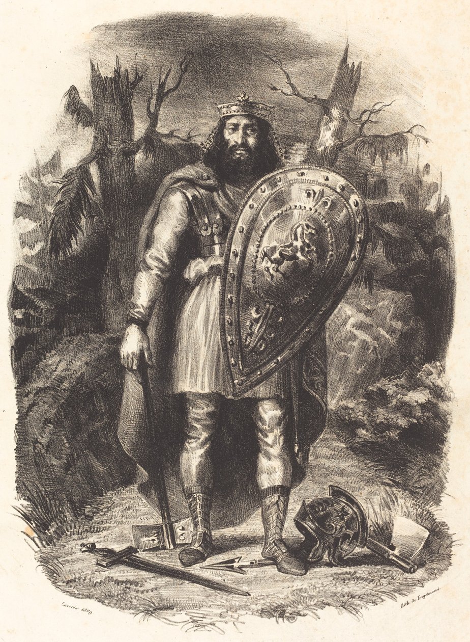 Vercingetorix, 1829 by Eugène Delacroix