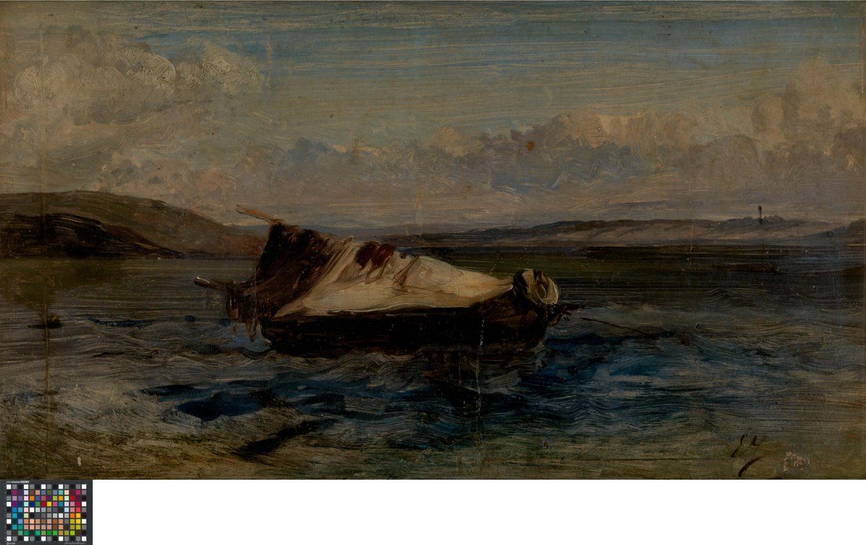 Small Boat by Eugene Isabey