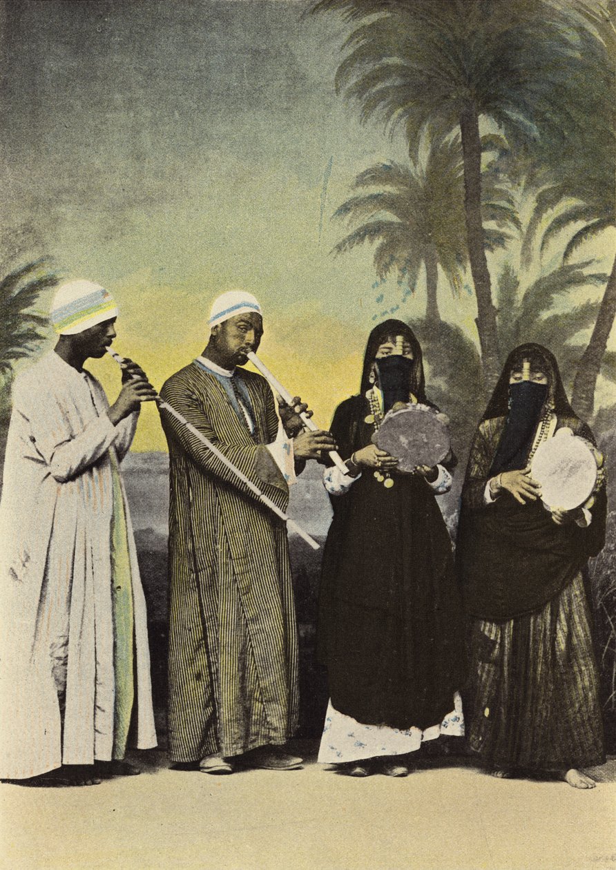 Arab Musicians by European Photographer