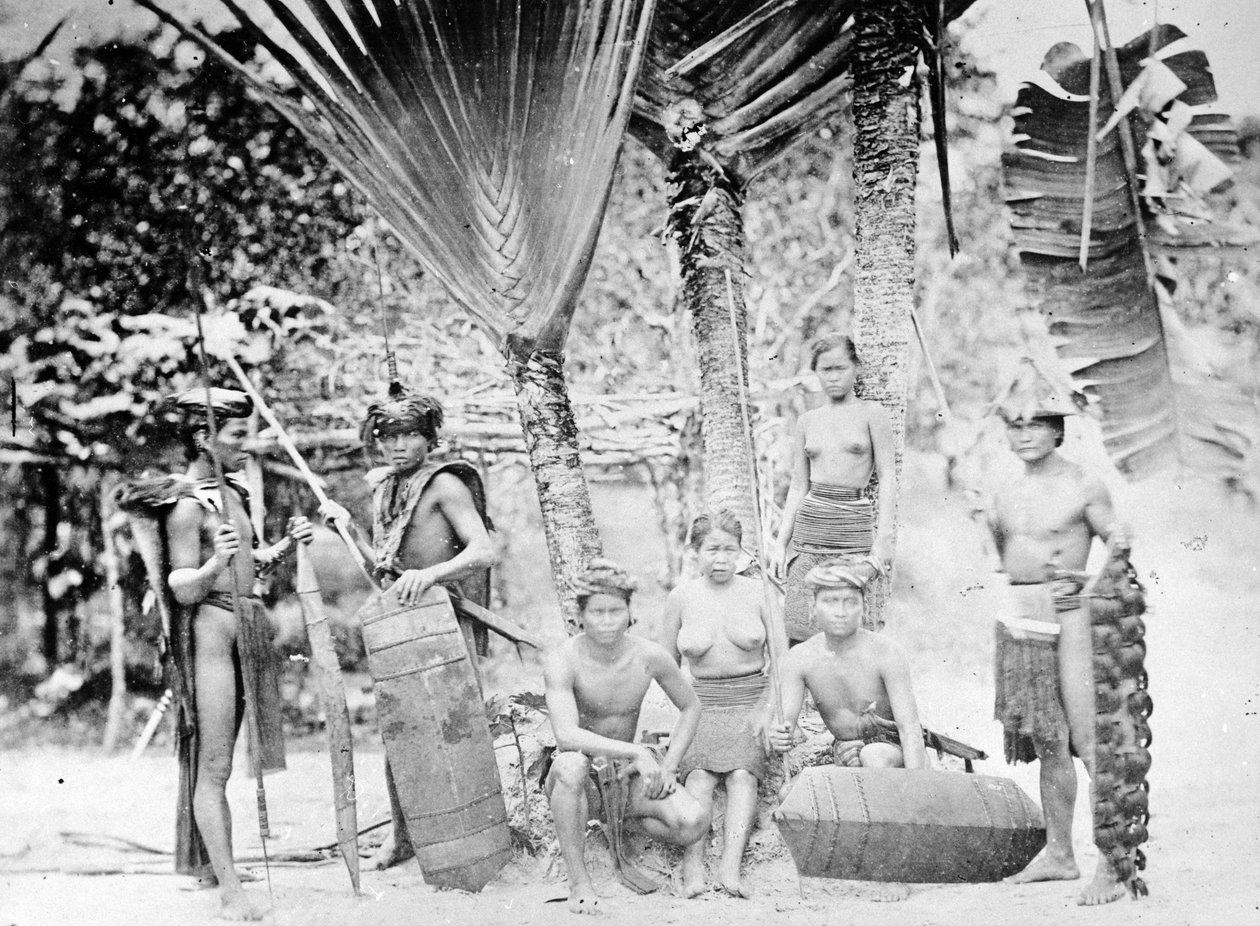 Natives of Mainland Penang by European Photographer