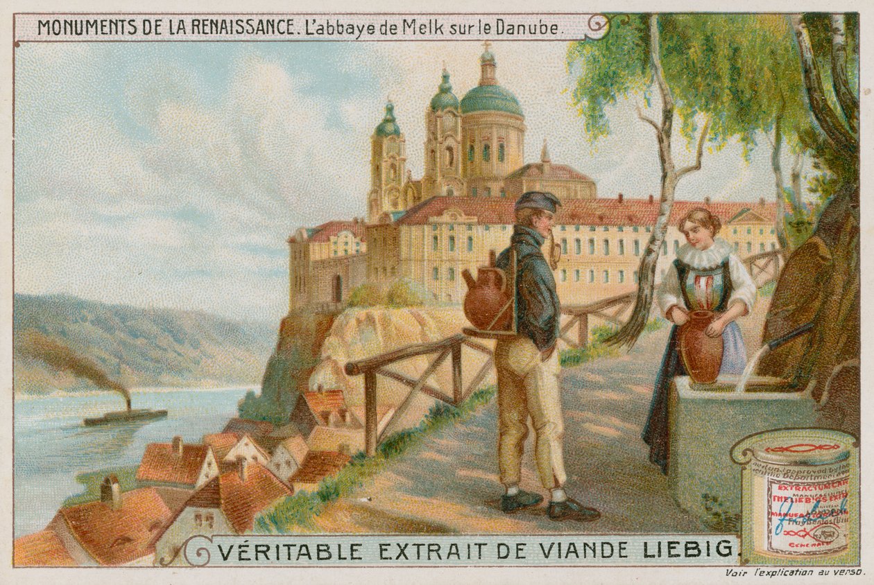 Melk Abbey on the Danube by European School