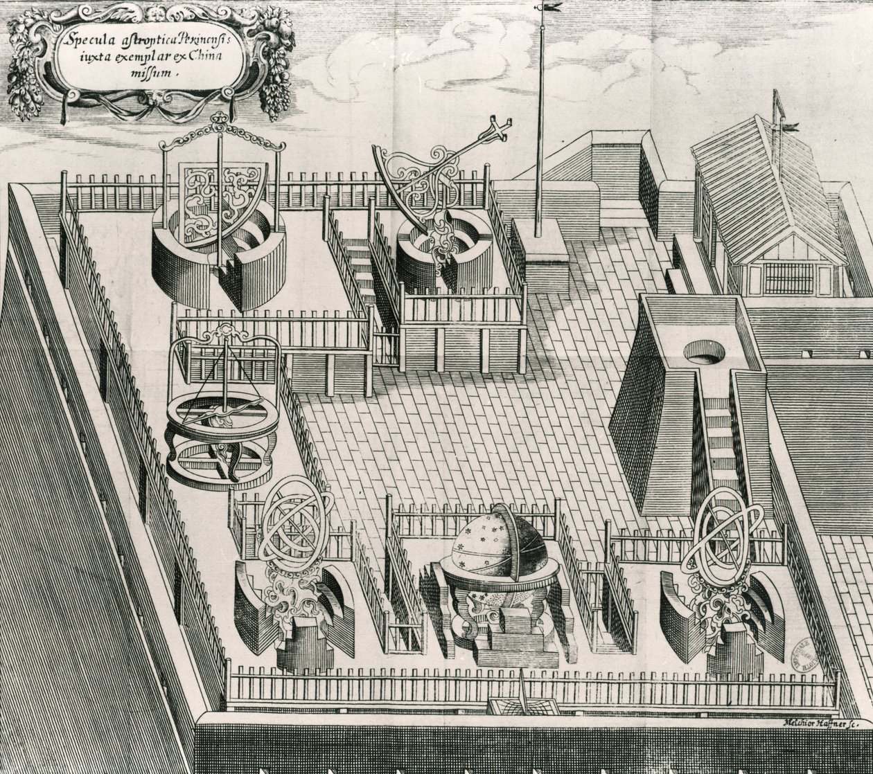 The Jesuit Observatory in Peking by European School