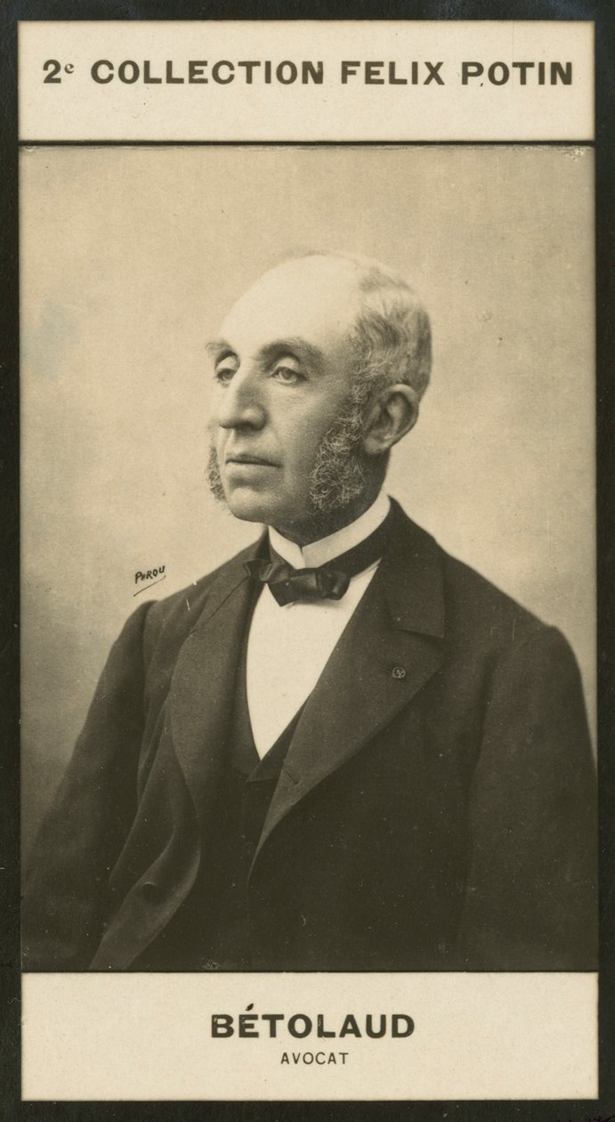 Jacques-Alexandre Betolaud, Lawyer by European Photographer