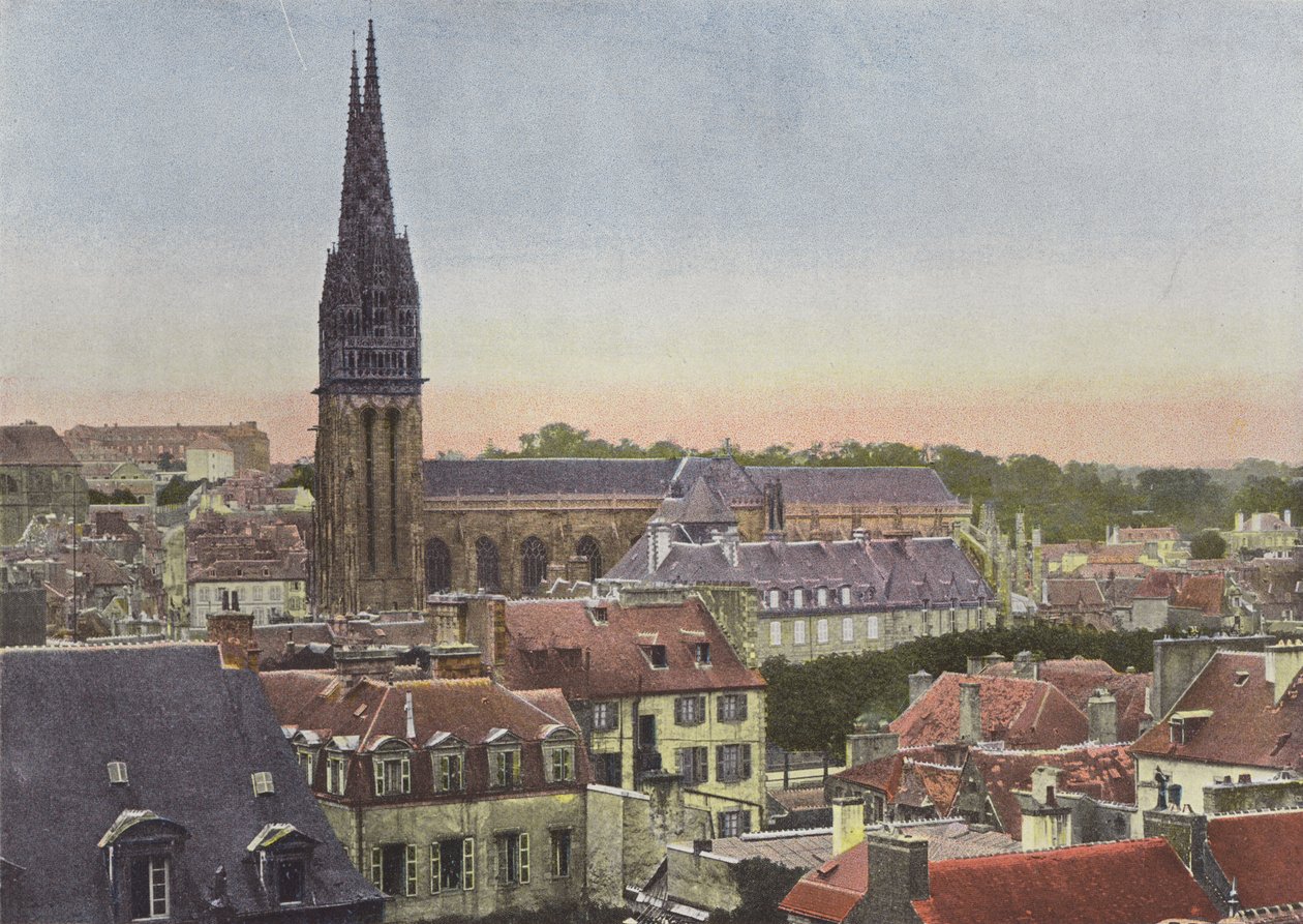 Quimper, View from Mount Frugy by European Photographer