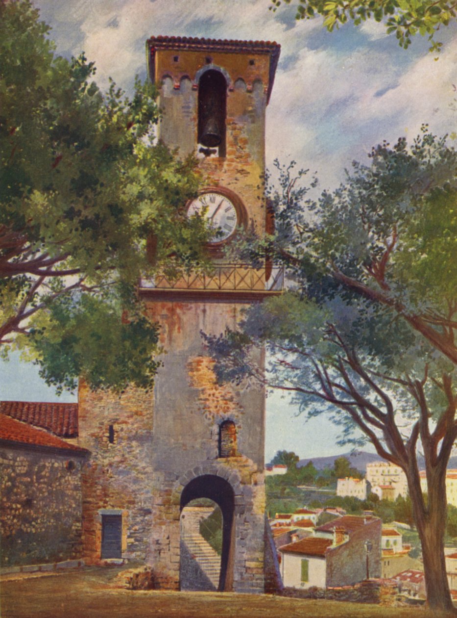 Cannes, The Church of Suquet by European School