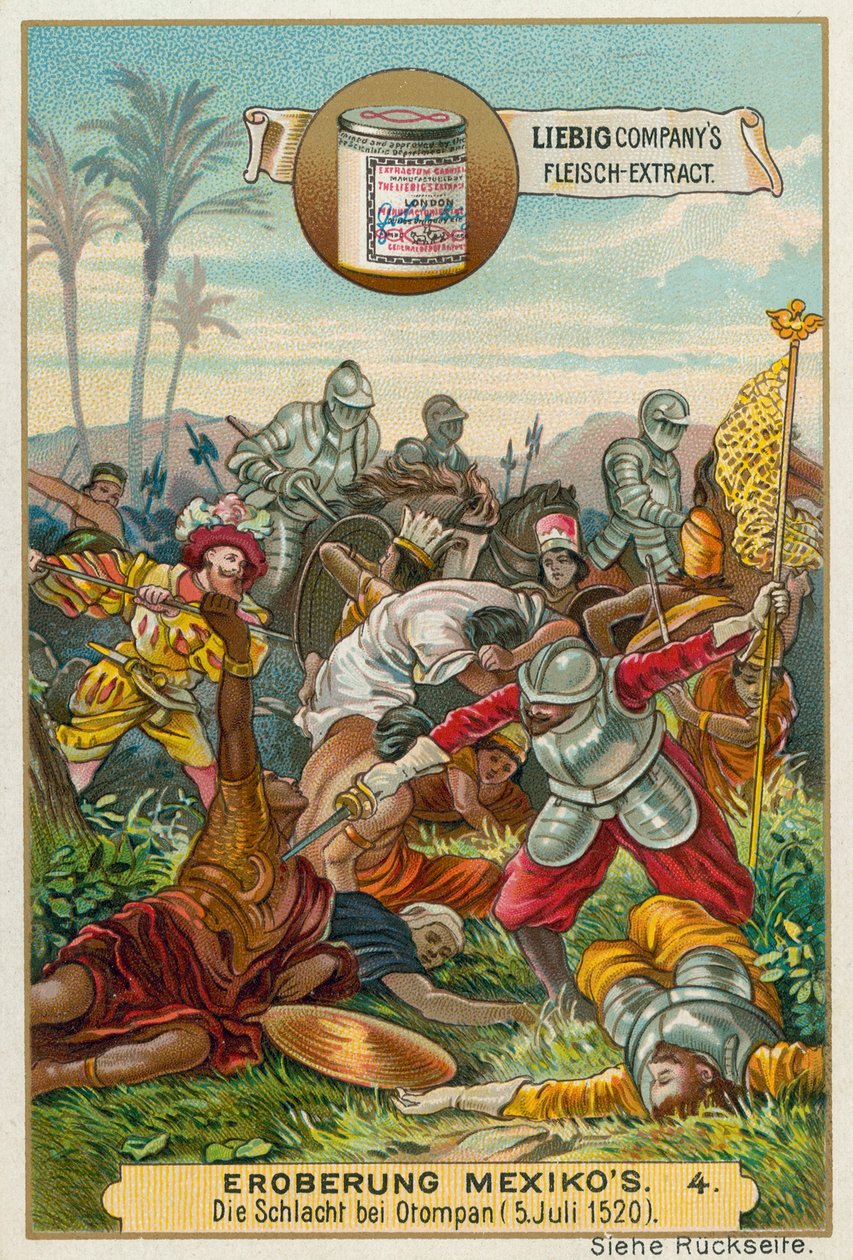 Conquest of Mexico by European School