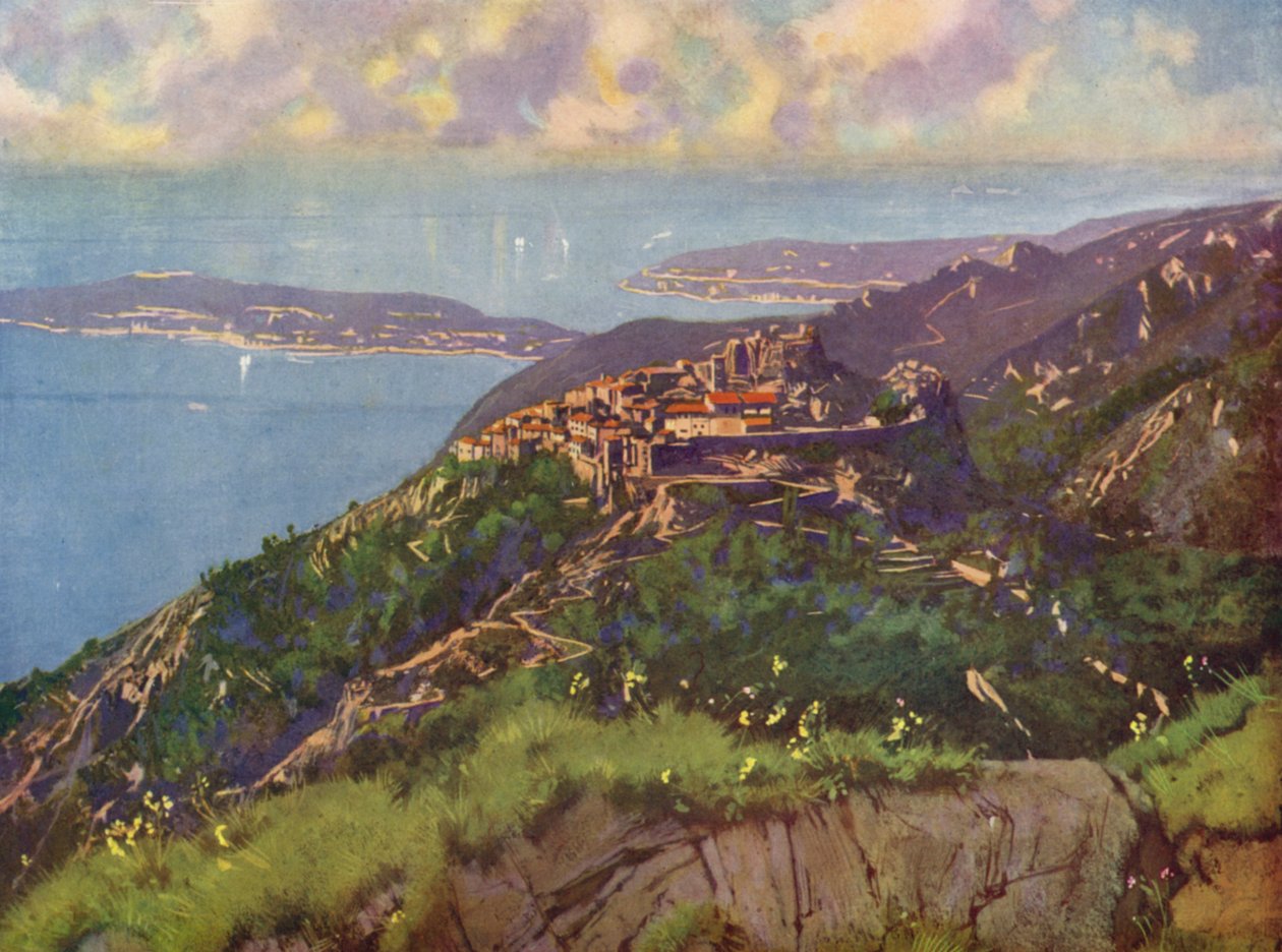 Eze, General View by European School