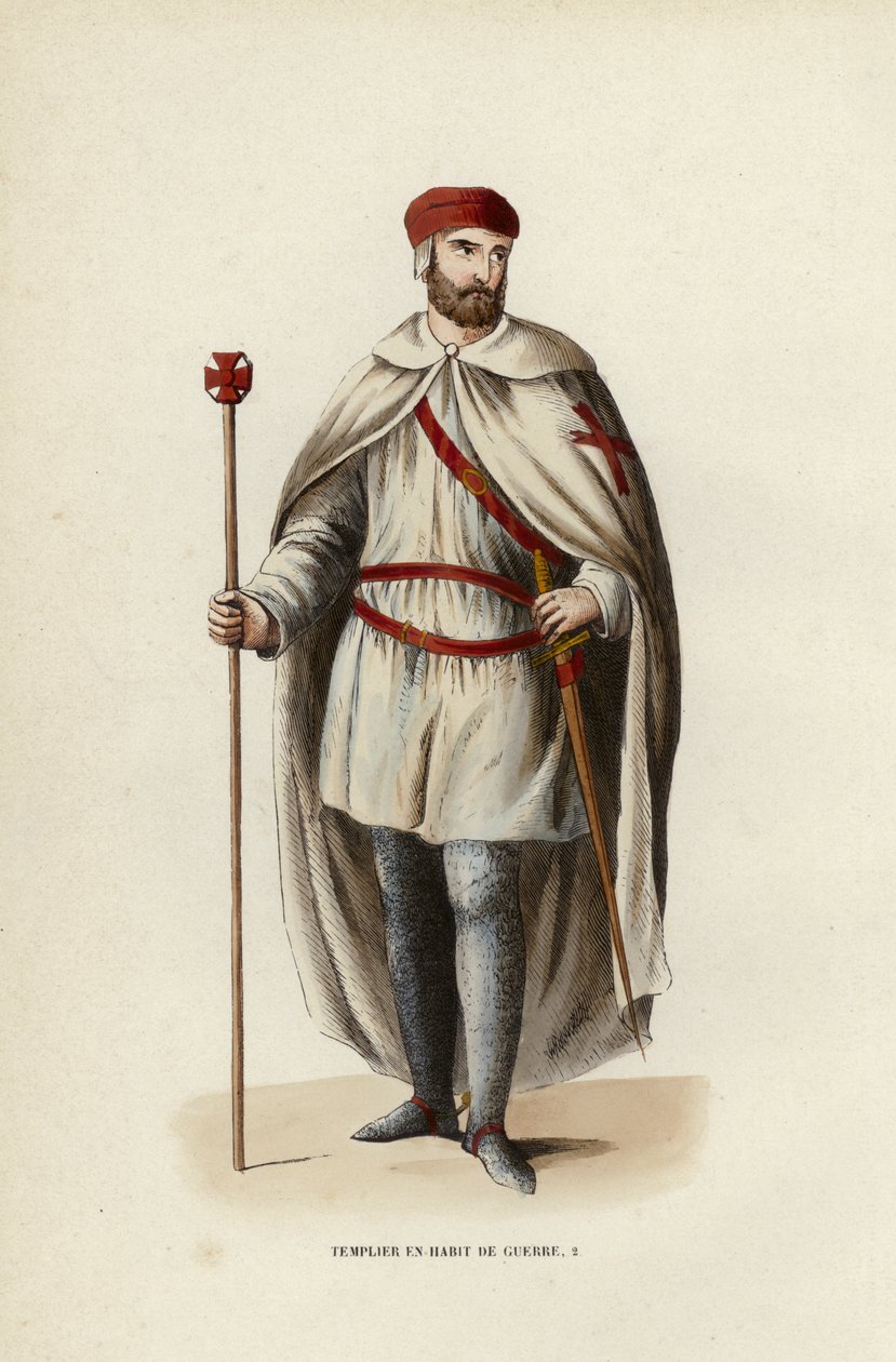 Templar in War Dress by European School