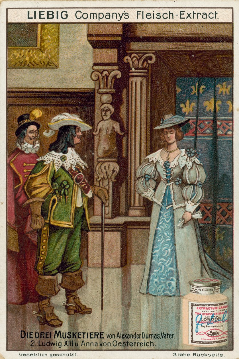 The Three Musketeers by European School