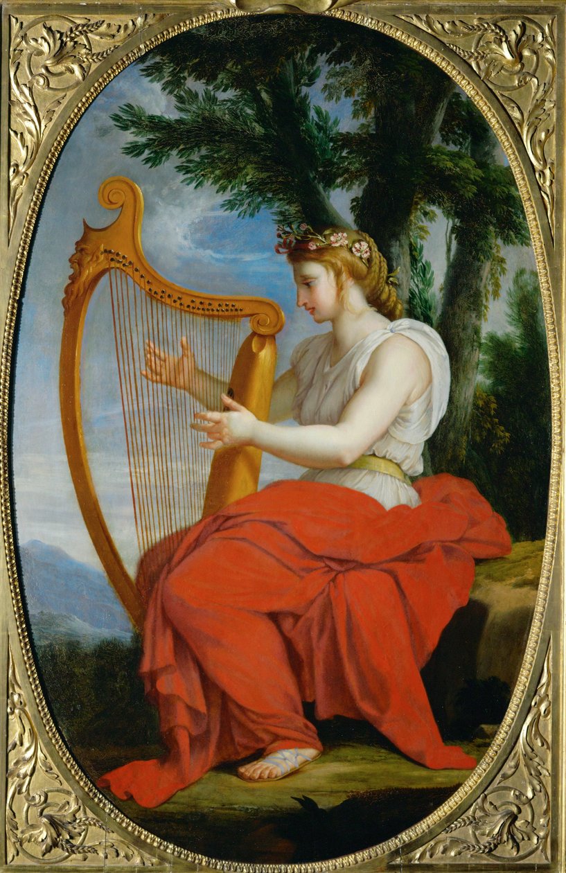 The Muse Calliope by Eustache (studio of) Le Sueur
