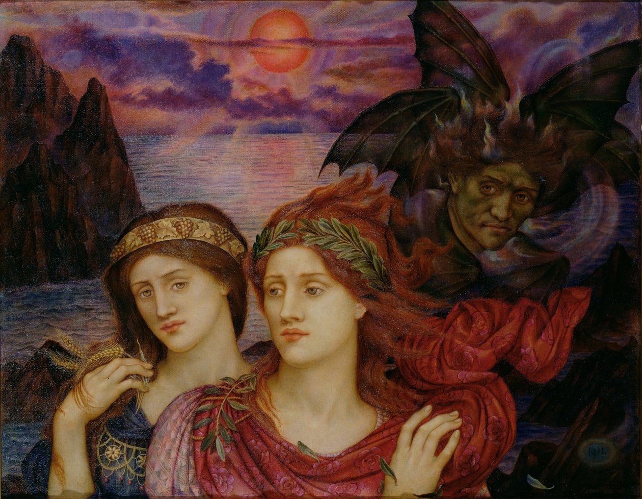 The Vision by Evelyn De Morgan