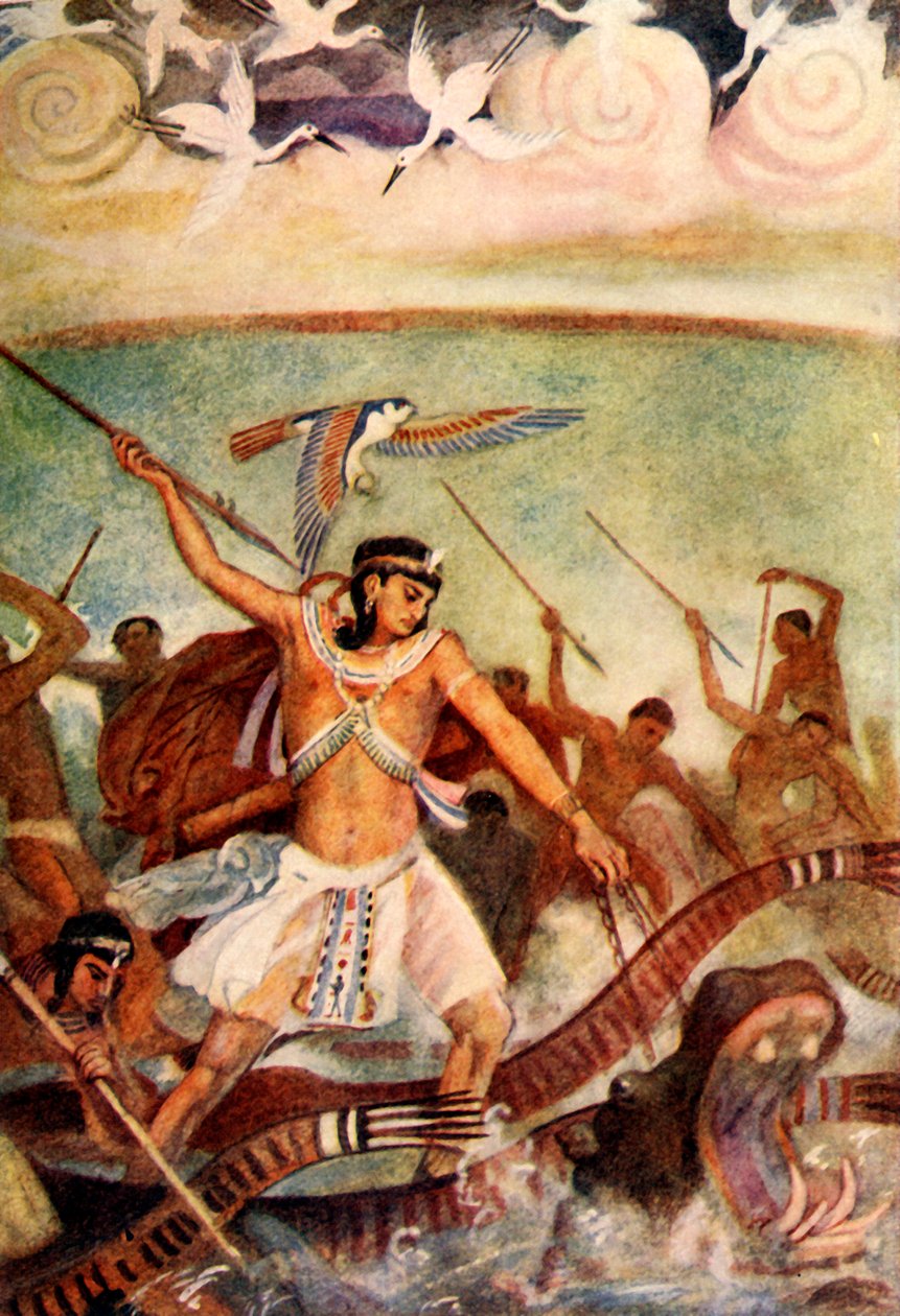 Horus in Battle by Evelyn Paul
