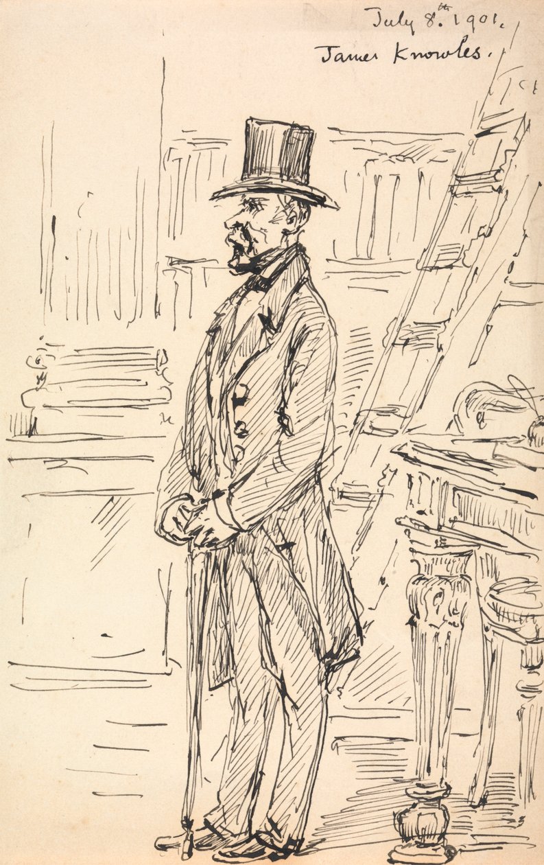 Sir James Thomas Knowles by Eyre Crowe