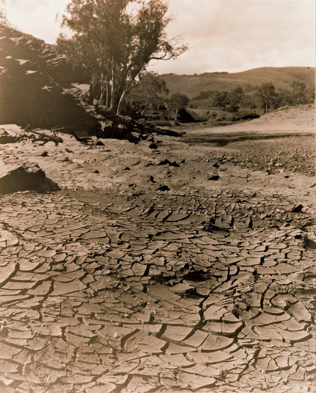 The Vanished Pool, Flinders Ranges by F. A. Joyner