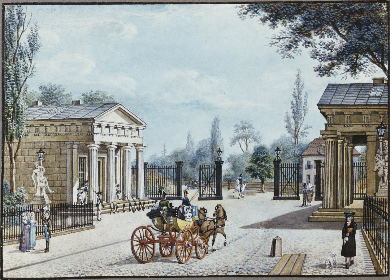 The Leipzig Gate, Berlin by F.A. Calau