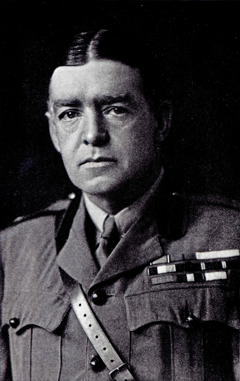 Major Sir Ernest Shackleton, 1918 by F.A Swaine