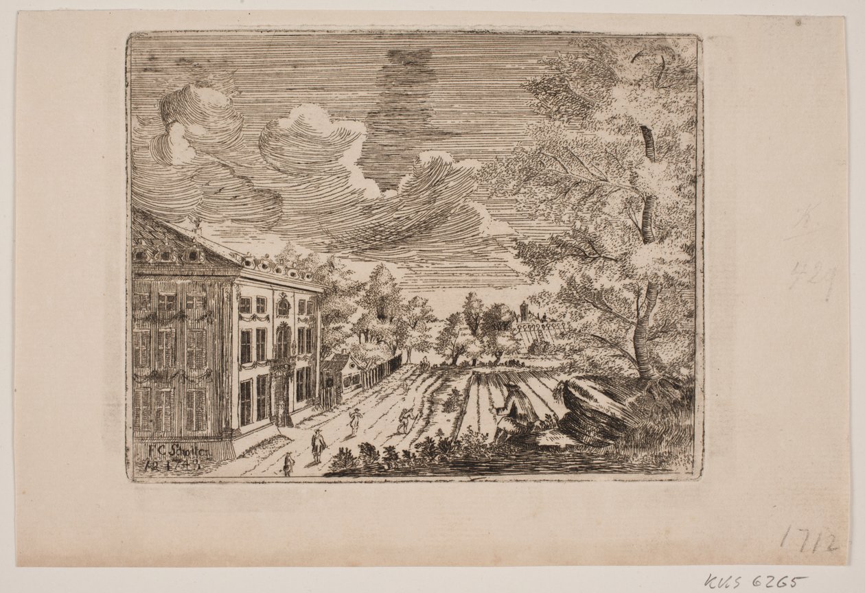 A Castle by F.C. Scholten