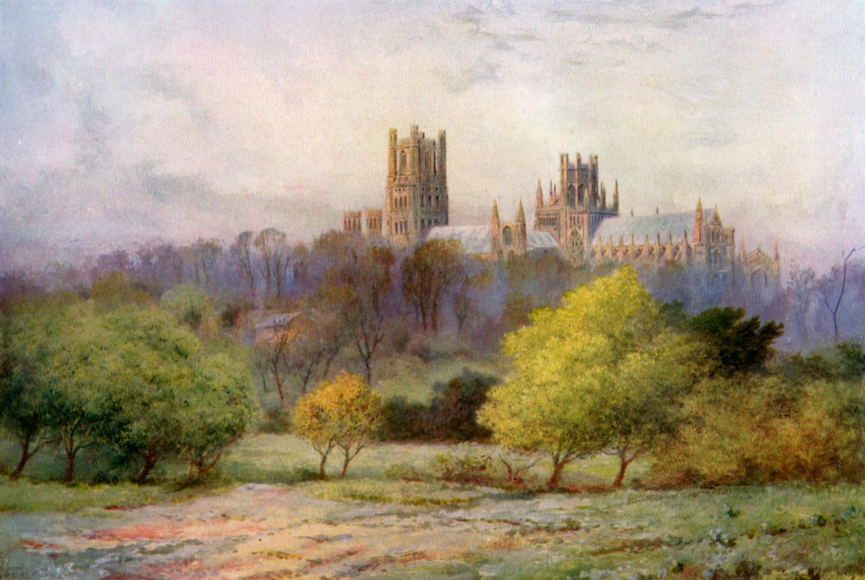 Ely Cathedral, Cambridgeshire by F. C. Varley