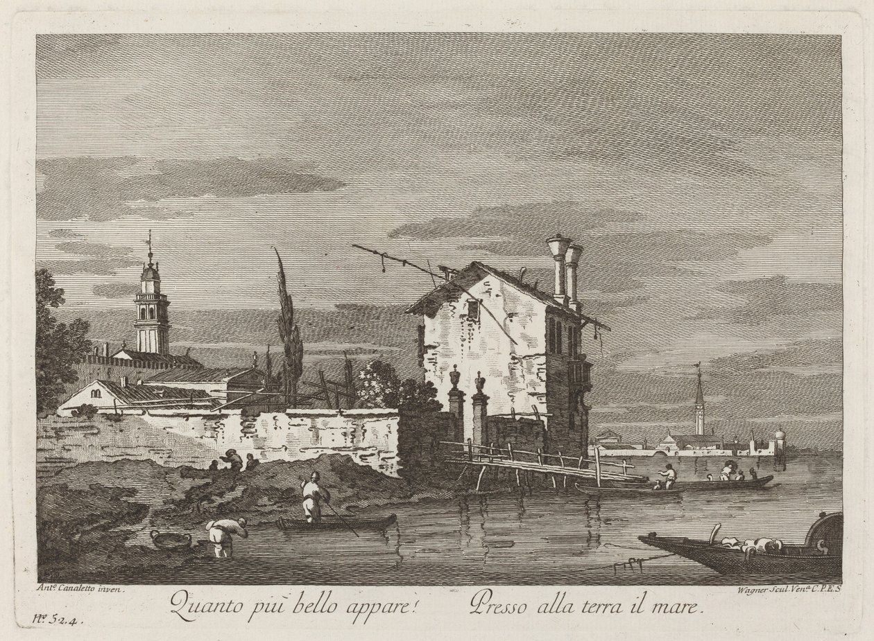 How Much More Beautiful It Appears... by Fabio Berardi after Canaletto