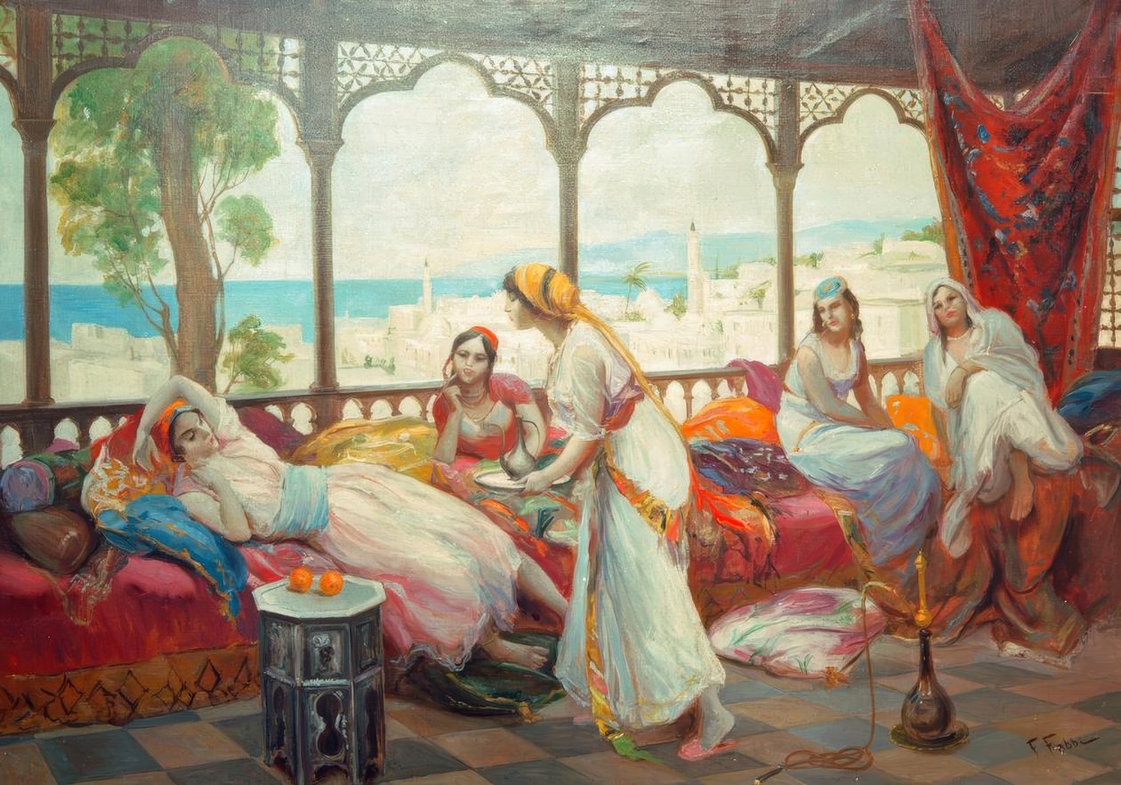 Harem Scene by Fabio Fabbi