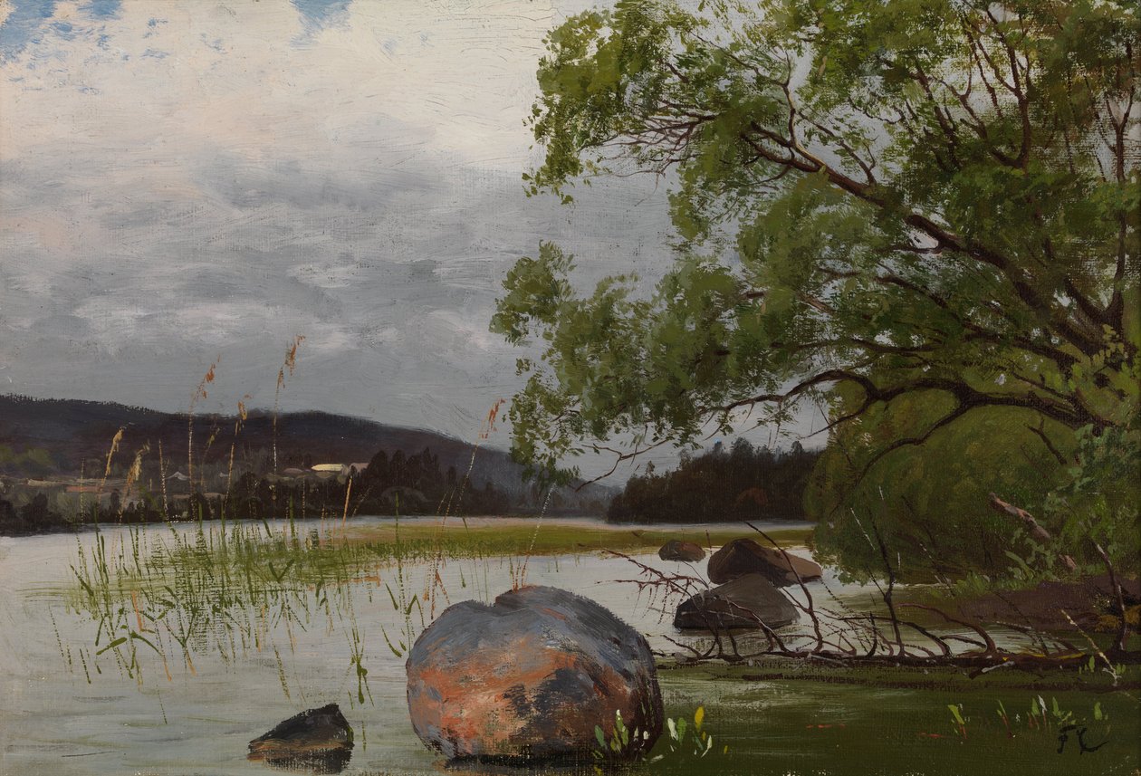 Shore Landscape by Fanny Churberg