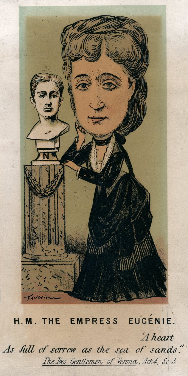 HM the Empress Eugénie by Faustin