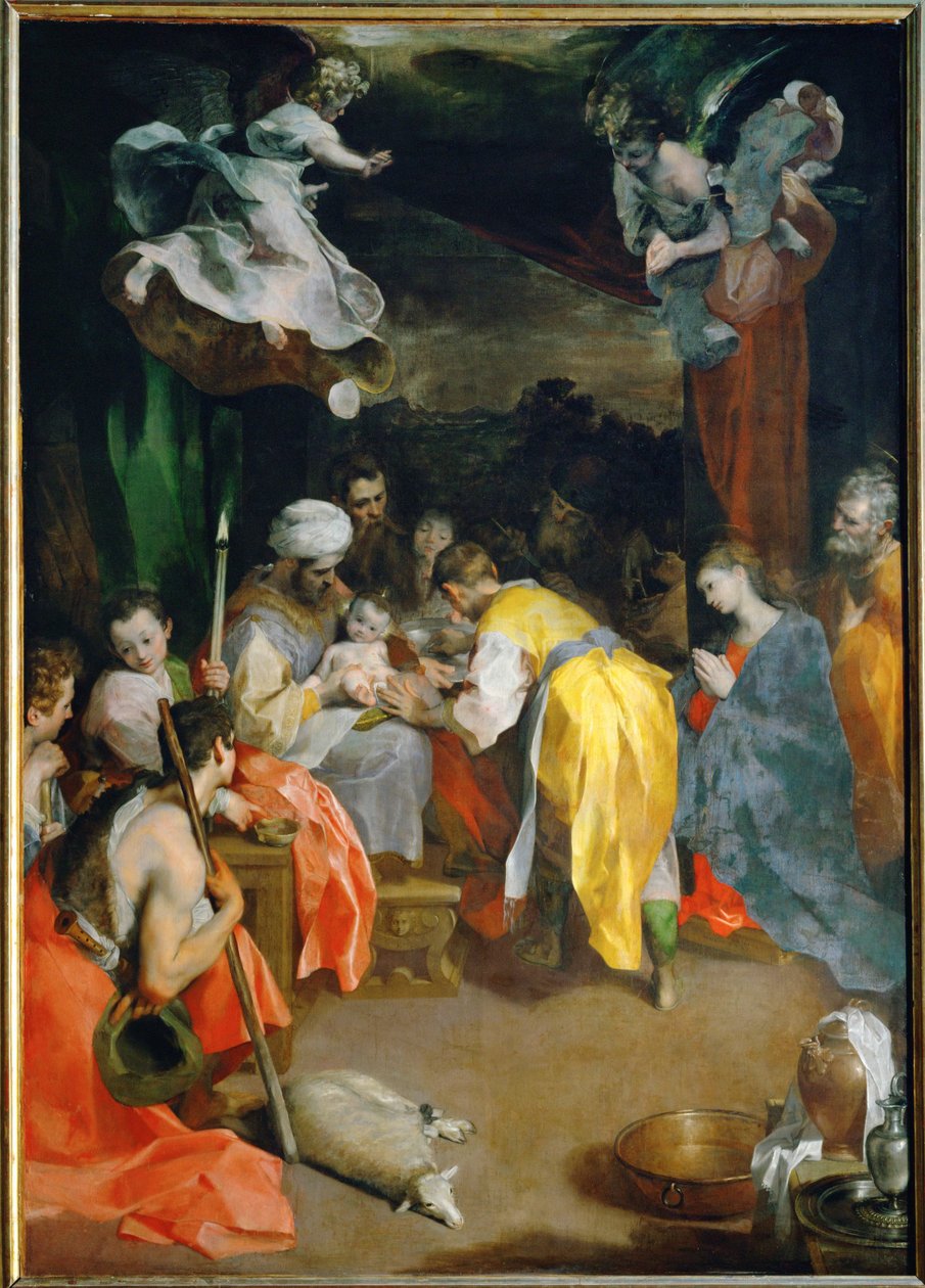 The circumcision by Federico Fiori Barocci or Baroccio