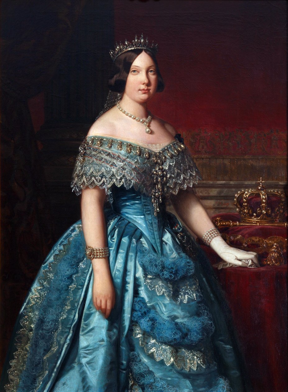 Isabel II of Spain by Federico de Madrazo y Kuntz