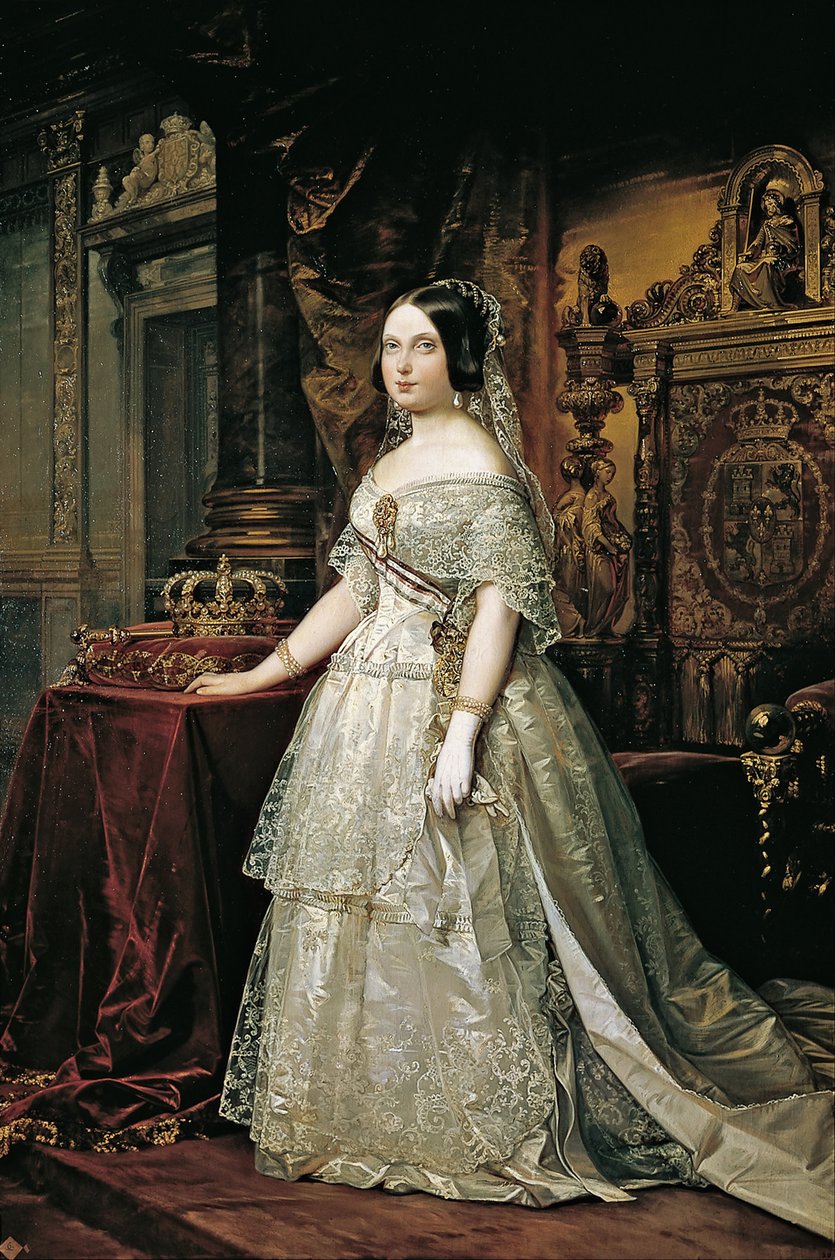 Isabel II of Spain by Federico de Madrazo y Kuntz