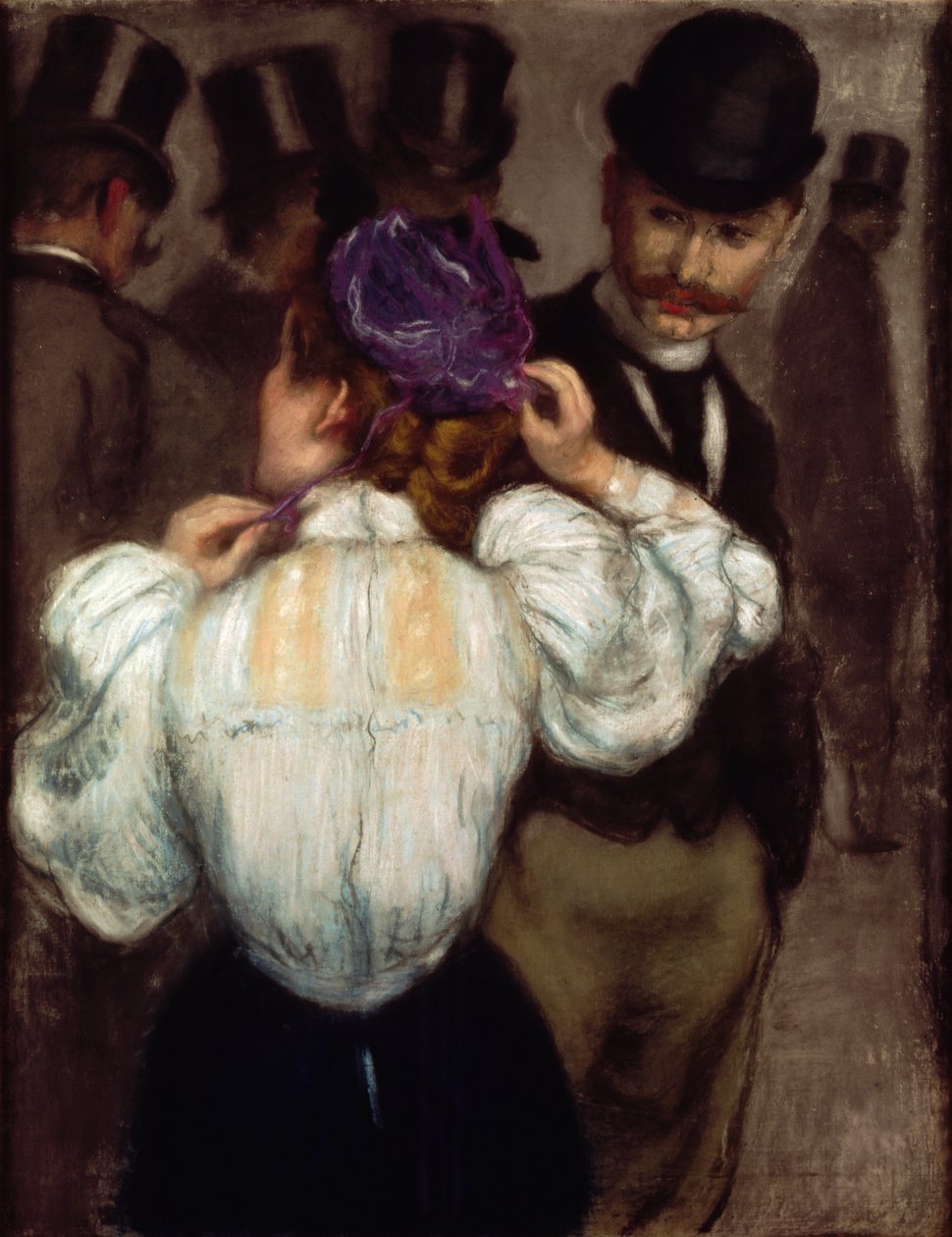 Street Scene by Federigo Zandomeneghi