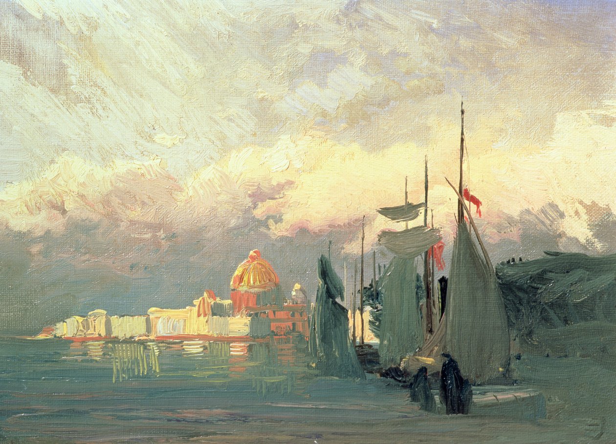 On the Neva by Fedor Aleksandrovich Vasiliev