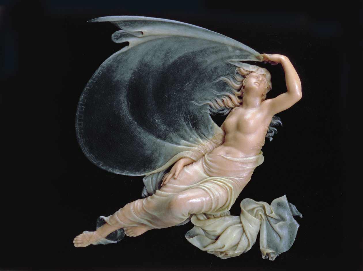 Dushenka in Flight by Fedor Petrovich Tolstoy