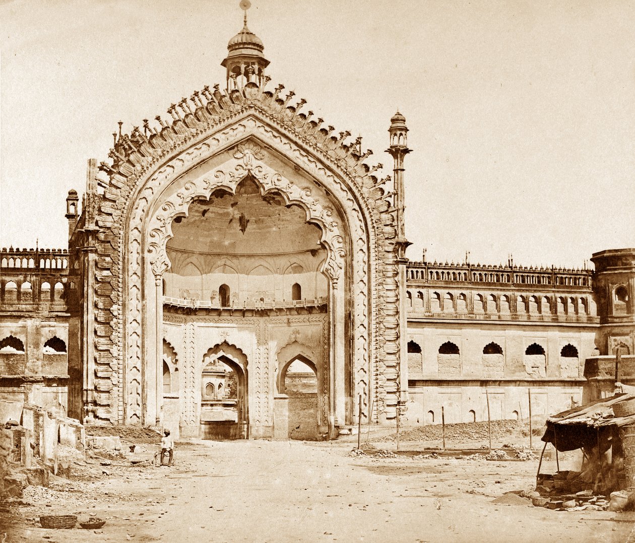 Constantinople Gate, Lucknow by Felice Beato