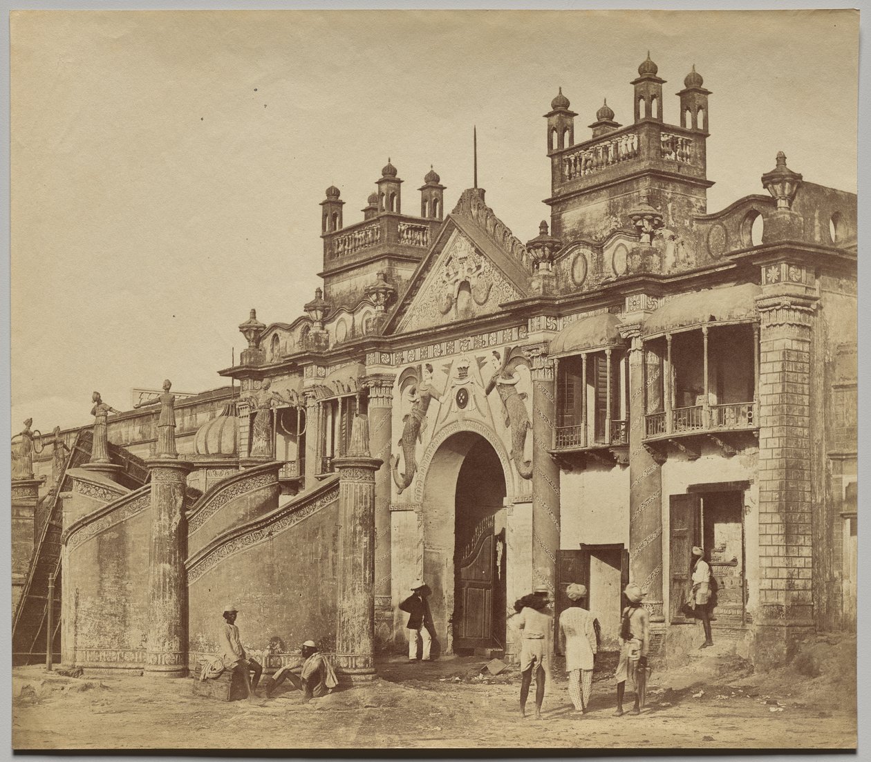 Gateway Leading into the Kaiserbagh by Felice A. Beato