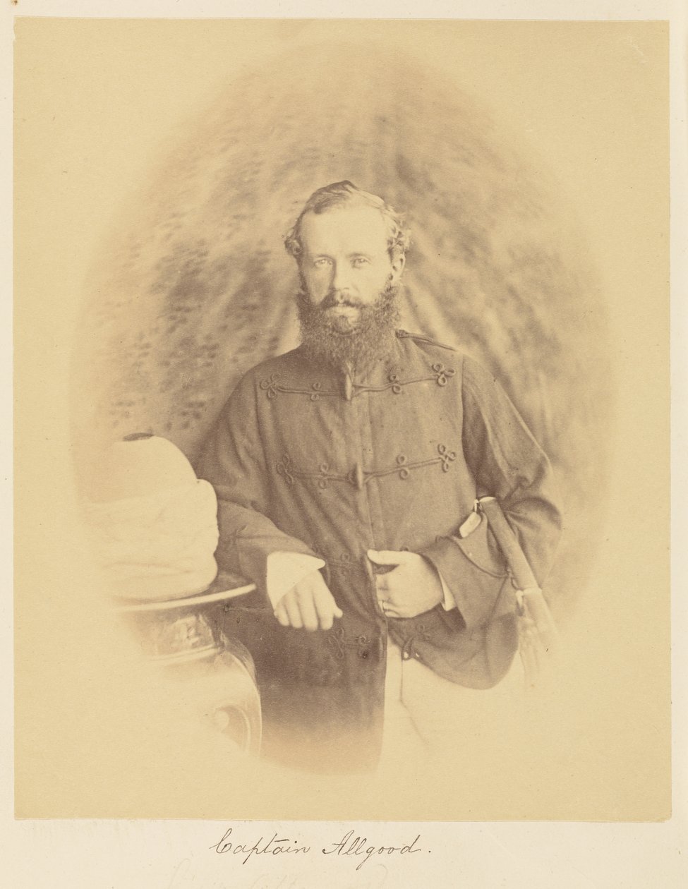 Captain Allgood by Felice Beato