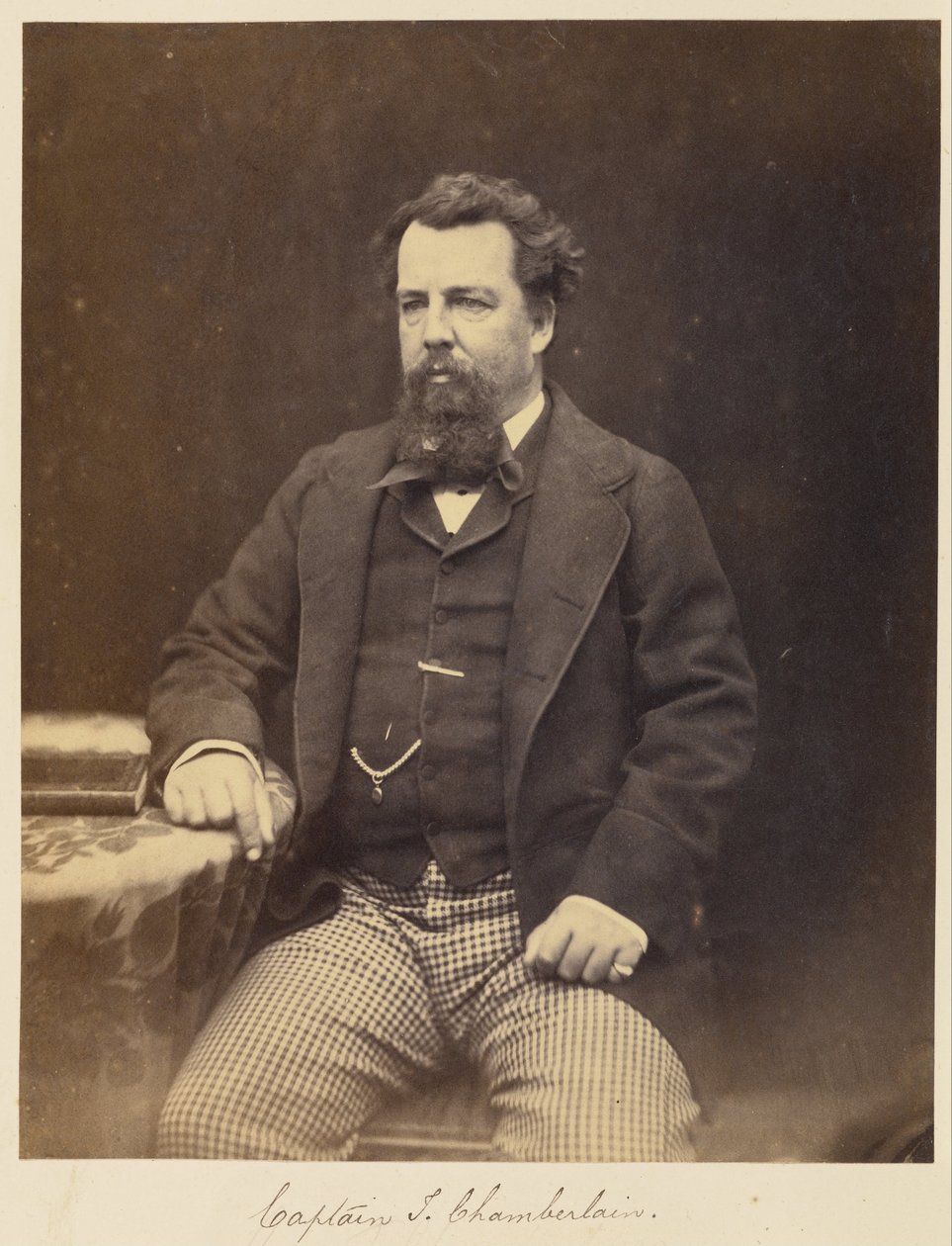 Captain J. Chamberlain by Felice Beato