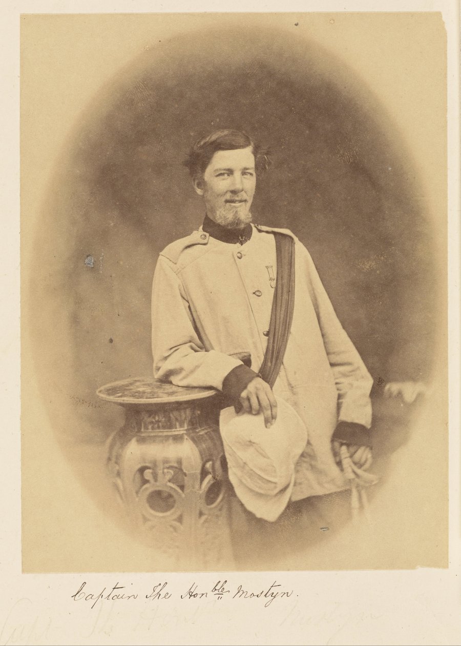 Captain The Honorable Mostyn by Felice Beato