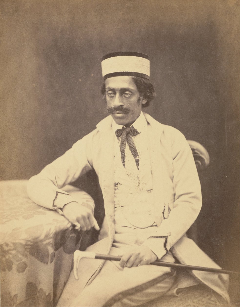 Fyud-ud-Daulah of the Budh Royal Family by Felice Beato